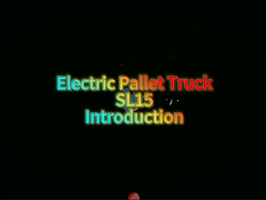 Carrinho de paletes elétricos à prova de explosão Peso de tração nominal 1500 kg 6000 lb 1,5 t