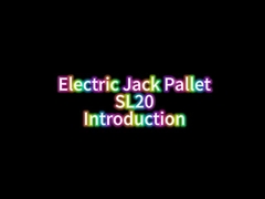 Caminhão de paletes elétricos de carga pesada de alta elevação Peso de tração nominal 2 toneladas