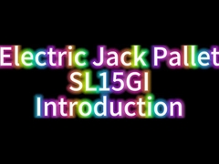 1500 kg Caminhão de paletes elétricos Altura de elevação de tração nominal 200 mm