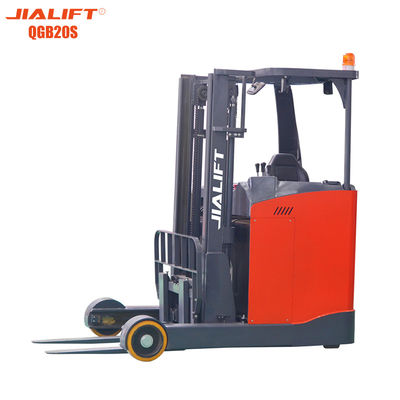 qualidade  11kw Electric Stacker Forklift 1300kg Standing On 1300kg Lifting Height 4.5m fábrica